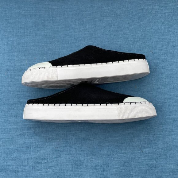 NWOT FREE PEOPLE ~ Juno Slip On Sport Sneakers / Black ~ 9 - Picture 6 of 6